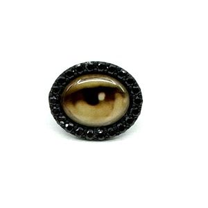 Bottega Veneta Eye Ring Sterling Silver